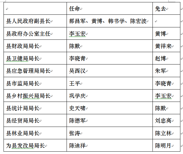 黄梅县人民政府办公室人事任命，塑造未来领导团队的重要一步